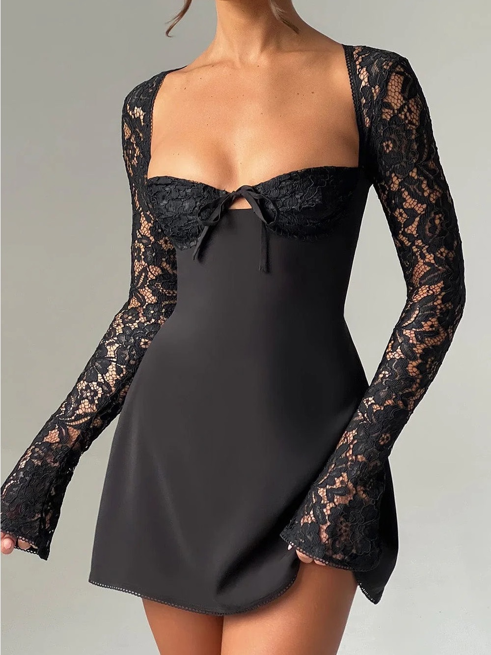 Babyboo Fashion “Jacinta Mini Dress” in Black M